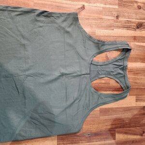 Lululemon Green Swiftly Race Length Tank